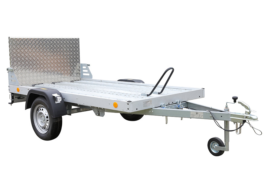 TPV Kippanhänger KD-MU-T3 244x124 cm — 1 Achse, ungebremst