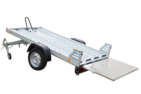 TPV Kippanhänger KD-MU-T3 244x124 cm — 1 Achse, ungebremst