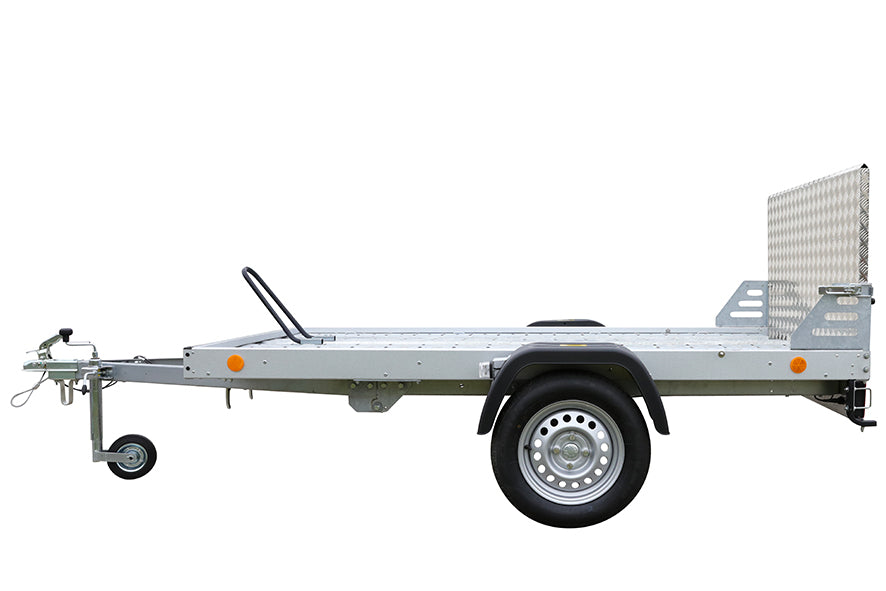 TPV Kippanhänger KD-MU-T3 244x124 cm — 1 Achse, ungebremst