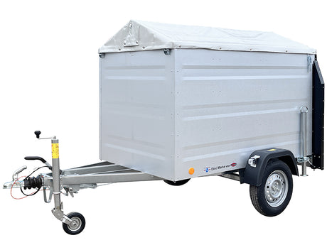 TPV Kleinviehanhänger KT-EB2/3 Plus 202x124 cm — 1 Achse, gebremst