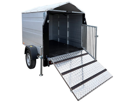 TPV Kleinviehanhänger KT-EB2/3 Plus 202x124 cm — 1 Achse, gebremst