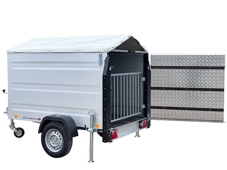TPV Kleinviehanhänger KT-EU2/3 Plus 202x124 cm — 1 Achse, ungebremst
