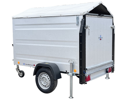 TPV Kleinviehanhänger KT-EB2/3 Plus 202x124 cm — 1 Achse, gebremst