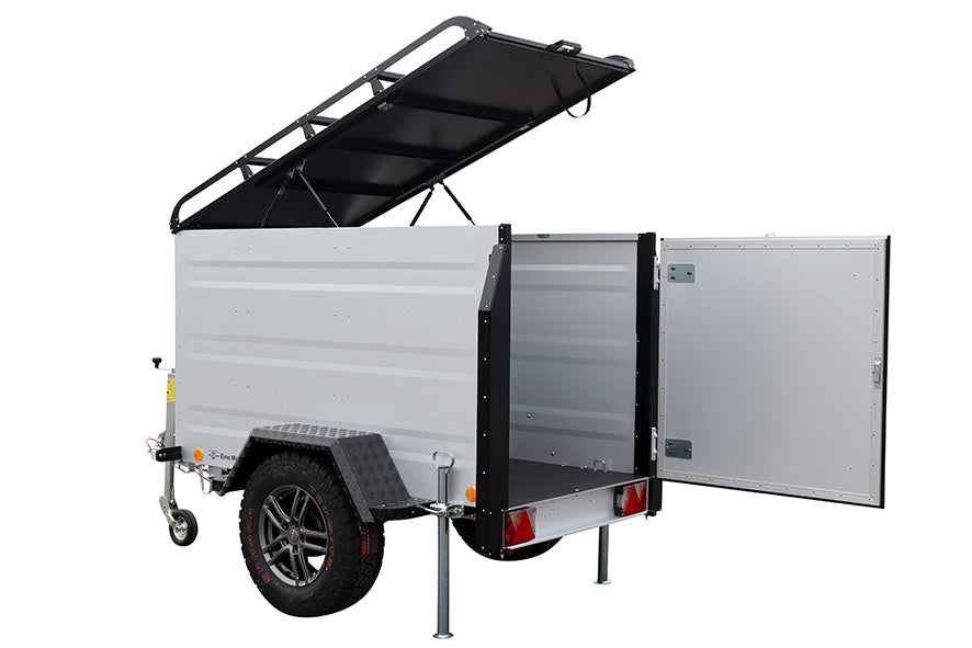 TPV Kofferanhänger KT-EB2 Offroad Plus 202x108 cm — 1 Achse, gebremst