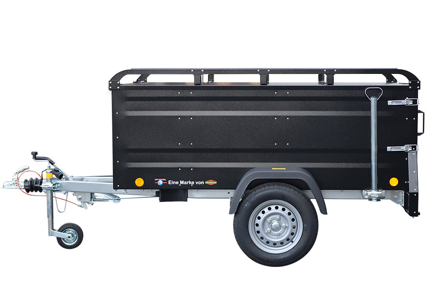 TPV Kofferanhänger KT-EB2 202x108 cm — 1 Achse, gebremst schwarz