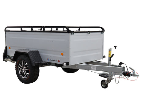 TPV Kofferanhänger KT-EB3 Offroad 244x124 cm — 1 Achse, gebremst