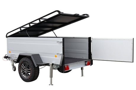 TPV Kofferanhänger KT-EB3 Offroad 244x124 cm — 1 Achse, gebremst