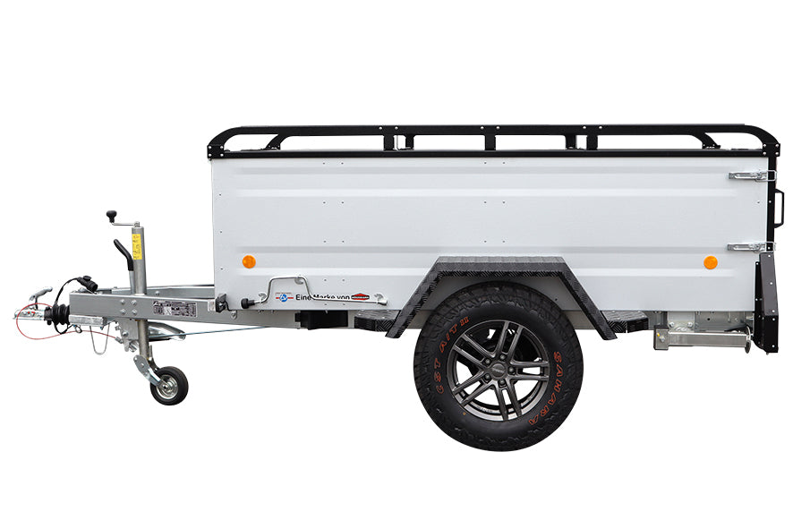 TPV Kofferanhänger KT-EB3 Offroad 244x124 cm — 1 Achse, gebremst