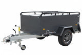 TPV Kofferanhänger KT-EB3 Offroad 244x124 cm — 1 Achse, gebremst