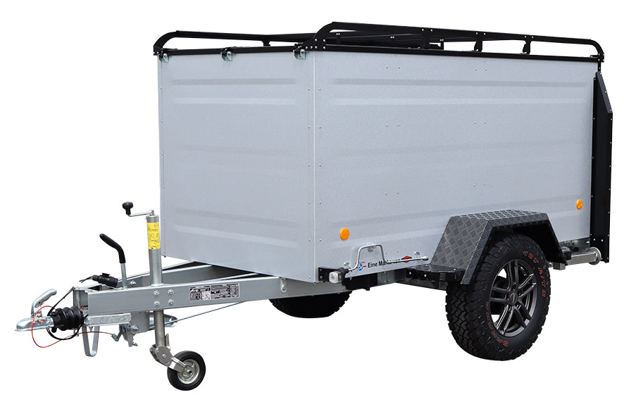 TPV Kofferanhänger KT-EB3 Offroad Plus 244x124 cm — 1 Achse, gebremst