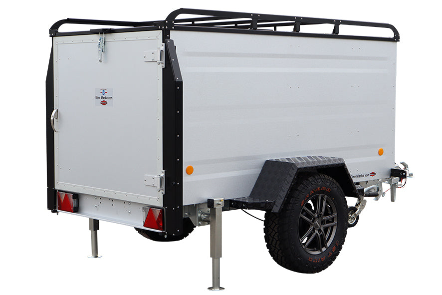 TPV Kofferanhänger KT-EB3 Offroad Plus 244x124 cm — 1 Achse, gebremst