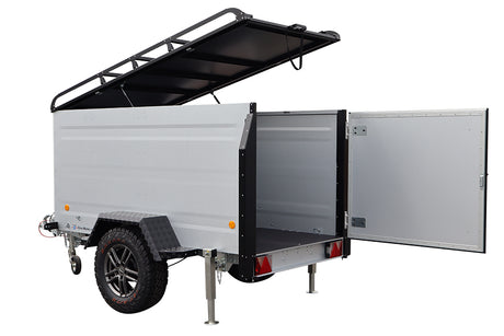 TPV Kofferanhänger KT-EB3 Offroad Plus 244x124 cm — 1 Achse, gebremst