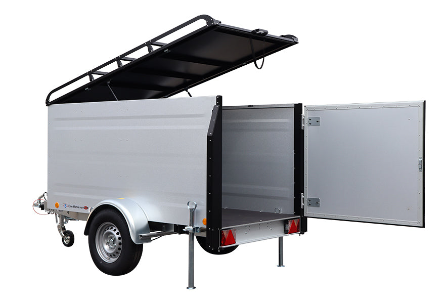TPV Kofferanhänger KT-EB3 Plus 244x124 cm — 1 Achse, gebremst