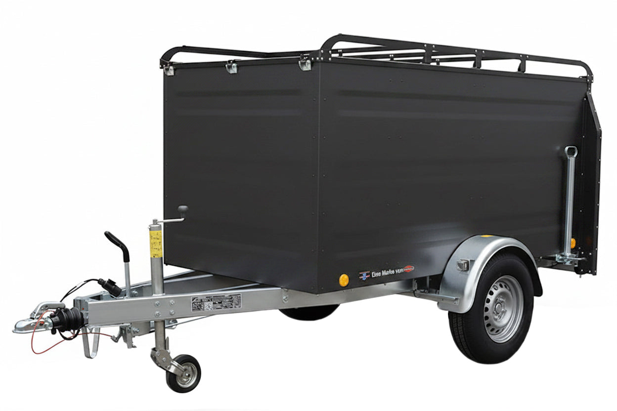 TPV Kofferanhänger KT-EB3 Plus 244x124 cm — 1 Achse, gebremst