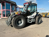 Liebherr T 35-6s Teleskoplader, Ansicht von vorn links mit Kabine