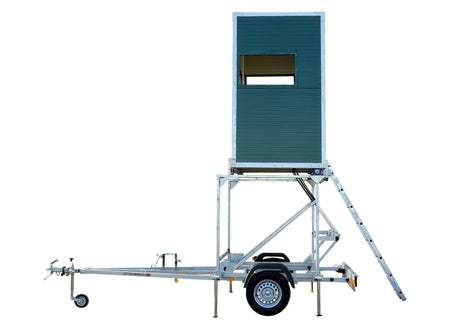 TPV Mobile Jagdkanzel — 1 Achse, ungebremst