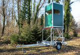 TPV Mobile Jagdkanzel — 1 Achse, ungebremst