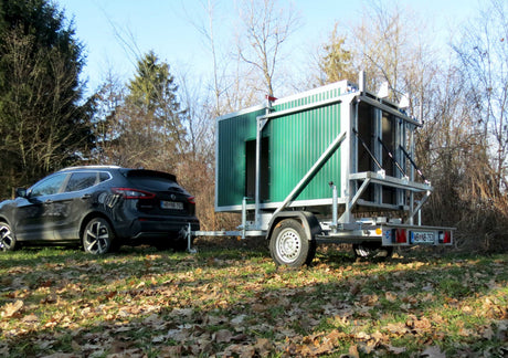 TPV Mobile Jagdkanzel — 1 Achse, ungebremst