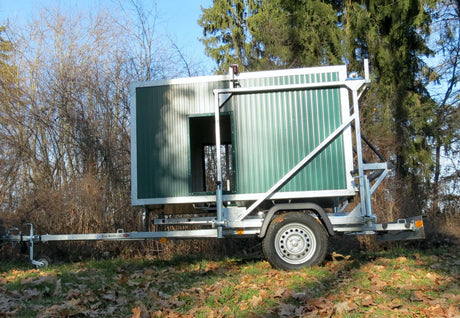 TPV Mobile Jagdkanzel — 1 Achse, ungebremst