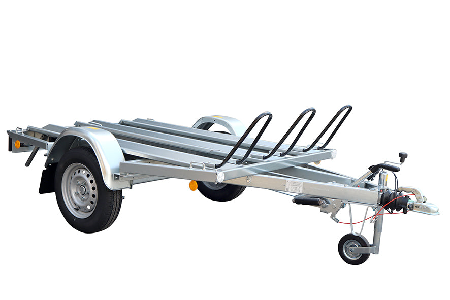 TPV Motorradtransporter MB2 197x114 cm — 1 Achse, gebremst