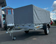 Neptun Pratik N7-236 (GN128) 236x129 cm — 1 Achse, ungebremst, kippbar · inkl. Plane & Spriegel