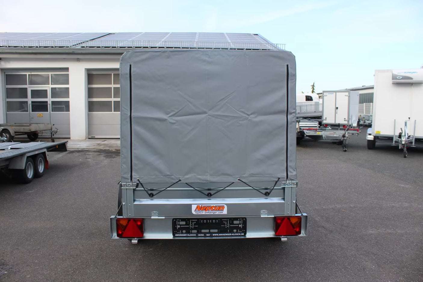 Neptun Pratik N7-202 (GN135) 202x114 cm — 1 Achse, ungebremst · inkl. Plane & Spriegel