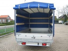 Henra Hochlader mit Plane 255 x 150 cm — 1 Achse, gebremst