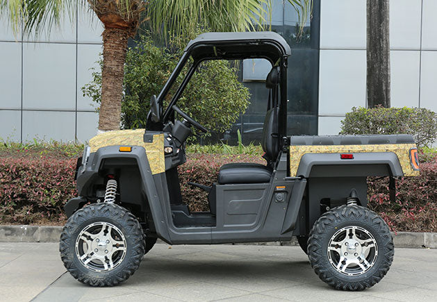 WSM RTX 1100 Allrad | 2-Sitzer Golfcar mit kippbarer Pritsche und Straßenzulassung