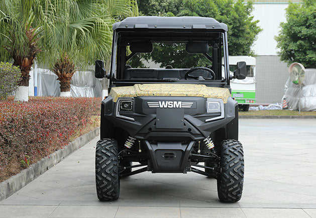 WSM RTX 1100 Allrad | 2-Sitzer Golfcar mit kippbarer Pritsche und Straßenzulassung