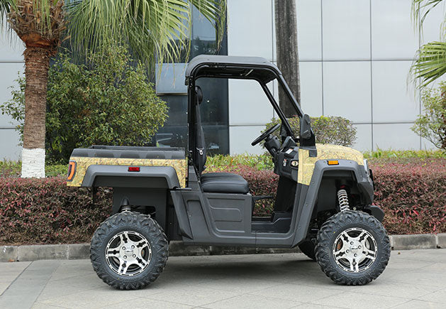 WSM RTX 1100 Allrad | 2-Sitzer Golfcar mit kippbarer Pritsche und Straßenzulassung