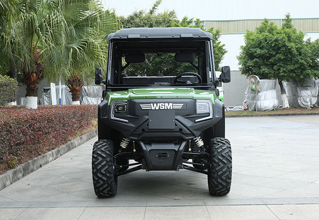 WSM RTX 1100 Allrad | 2-Sitzer Golfcar mit kippbarer Pritsche und Straßenzulassung