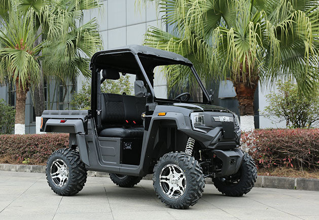WSM RTX 1100 Allrad | 2-Sitzer Golfcar mit kippbarer Pritsche und Straßenzulassung