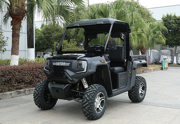 WSM RTX 1100 Allrad | 2-Sitzer Golfcar mit kippbarer Pritsche und Straßenzulassung