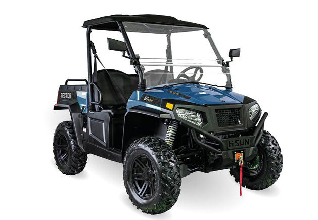 WSM RTX 900E Allrad | 2-Sitzer Golfcar mit kippbarer Pritsche und Straßenzulassung