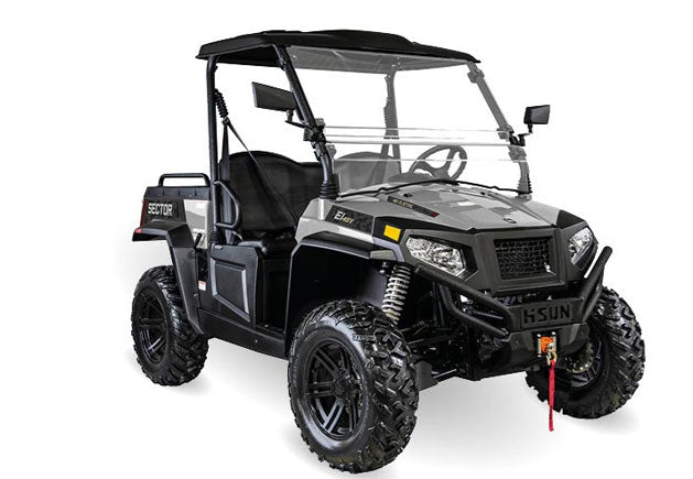 WSM RTX 900E Allrad | 2-Sitzer Golfcar mit kippbarer Pritsche und Straßenzulassung