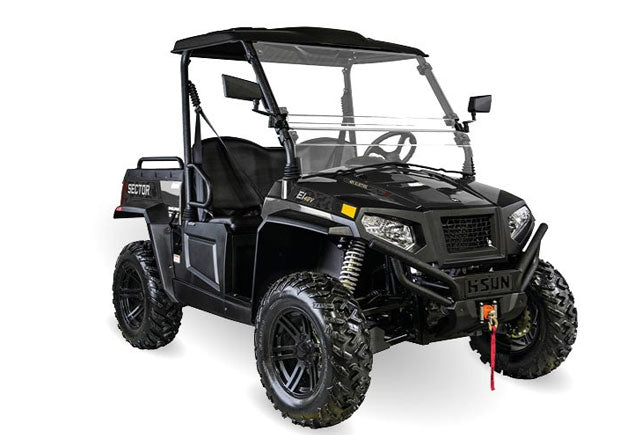 WSM RTX 900E Allrad | 2-Sitzer Golfcar mit kippbarer Pritsche und Straßenzulassung
