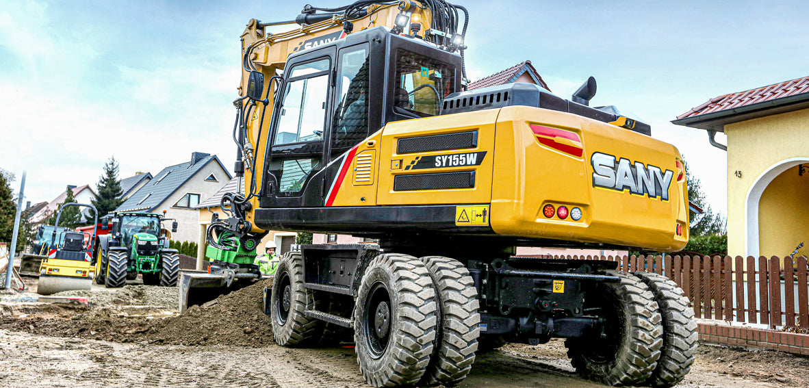 SANY SY155W Pro Mobilbagger