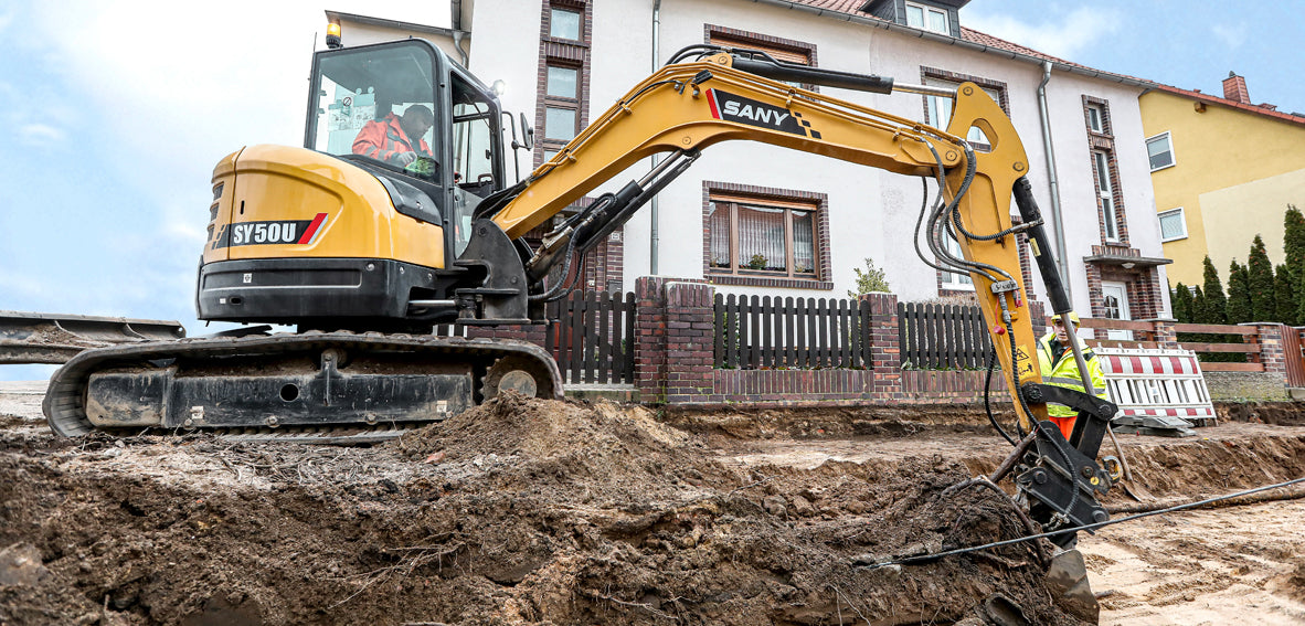 SANY SY50U Pro Minibagger