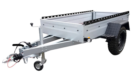 TPV Tieflader TL-EB3 Offroad 244x124 cm — 1 Achse, gebremst