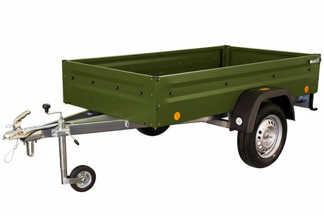 TPV Tieflader TL-EU2 pulverbeschichtet 202x108 cm — 1 Achse, ungebremst