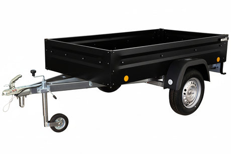 TPV Tieflader TL-EU2 pulverbeschichtet 202x108 cm — 1 Achse, ungebremst