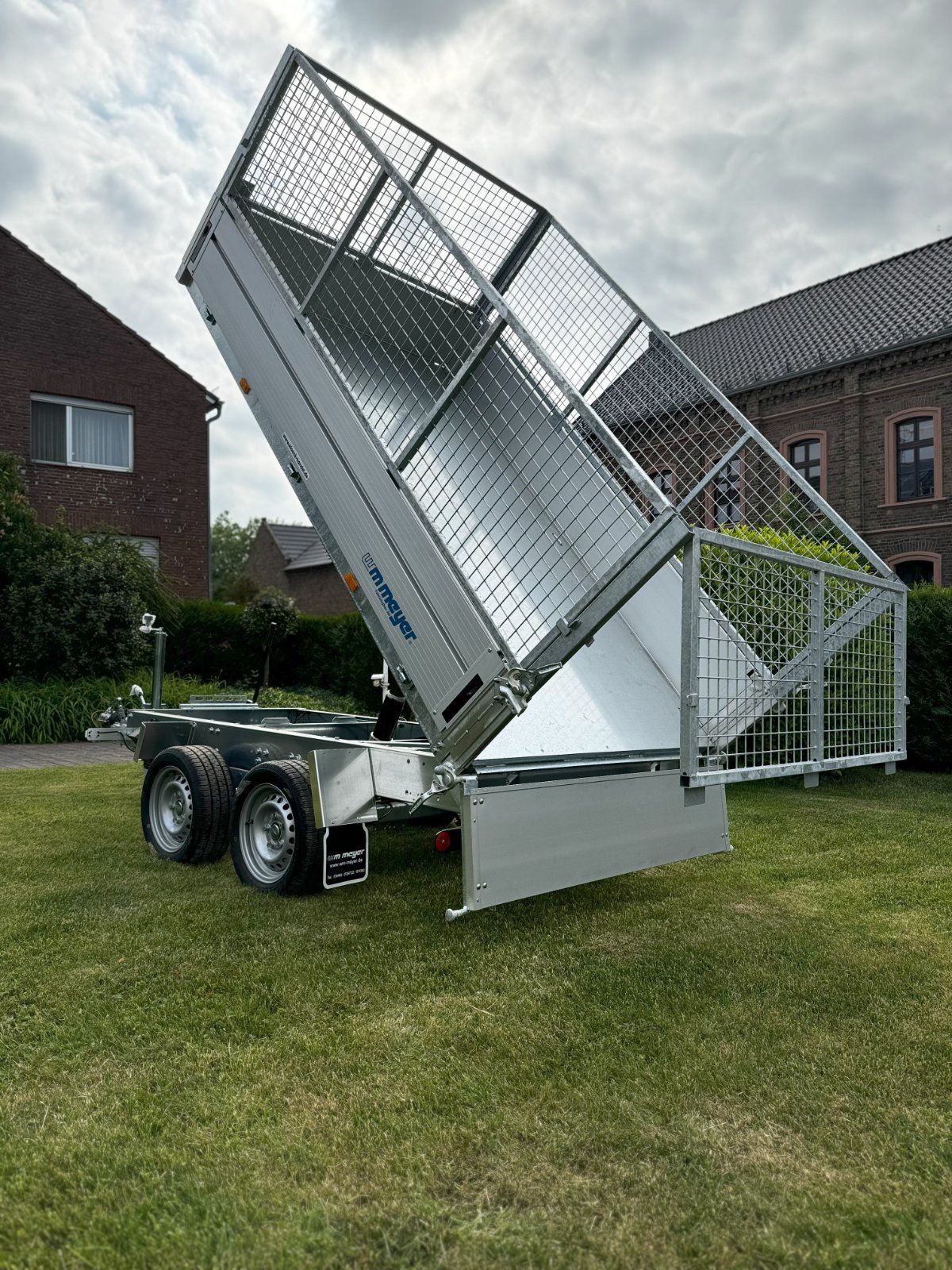 WM Meyer HKCR 2727/155 Heckkipper 269x155 cm — 2 Achsen, gebremst