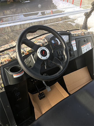 WSM RTX 900E Allrad | 2-Sitzer Golfcar mit kippbarer Pritsche und Straßenzulassung